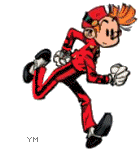 Gif animé Spirou court